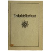 Medlemskapskort för Reichsluftschutzbund Landesgruppe Ostmark
